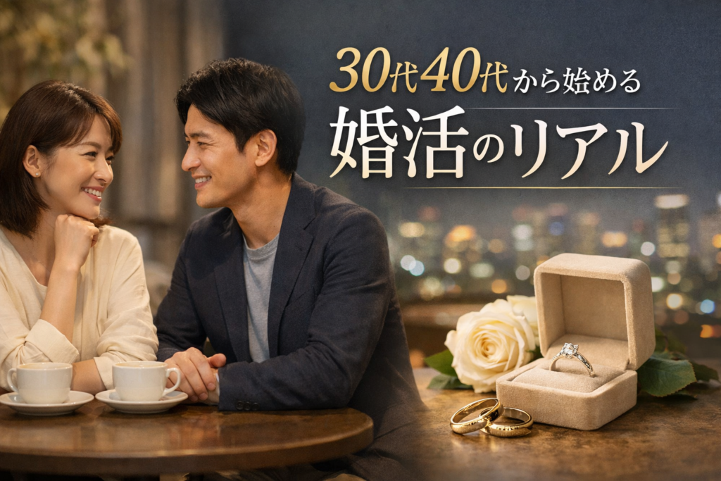 30代40代から始める婚活のリアル