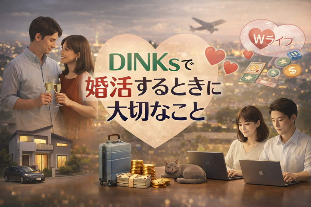 DINKsで婚活するときに大切なこと