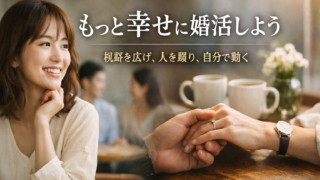 もっと幸せに婚活しよう。視野を広げ、人を頼り、自分で動く