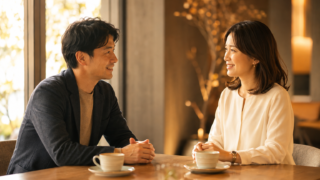IBJ加盟の結婚相談所で出会う30代の男女、お見合いの様子