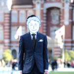 男性成婚者様が使っていたプロフィール写真。セミオーダーのスーツがよく似合う